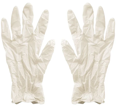 Caja de 100 guantes de latex sin polvo