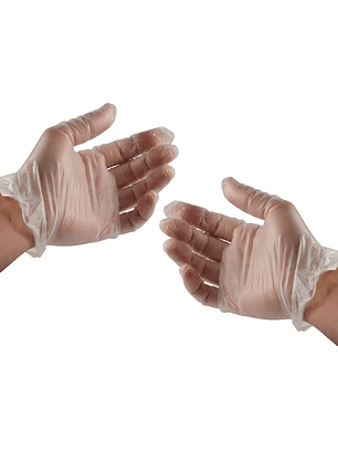 Caja de 100 guantes de vinyl