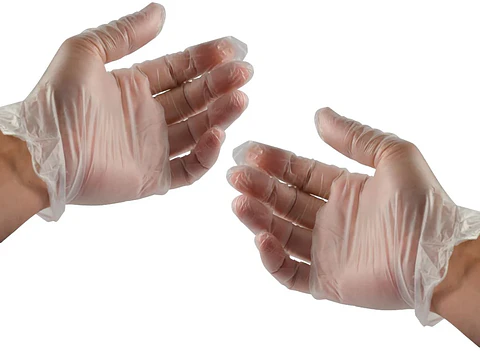 Caja de 100 guantes de vinyl