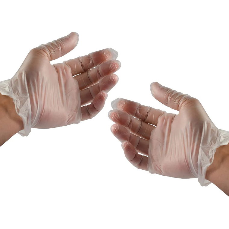 Caja de 100 guantes de vinyl 1