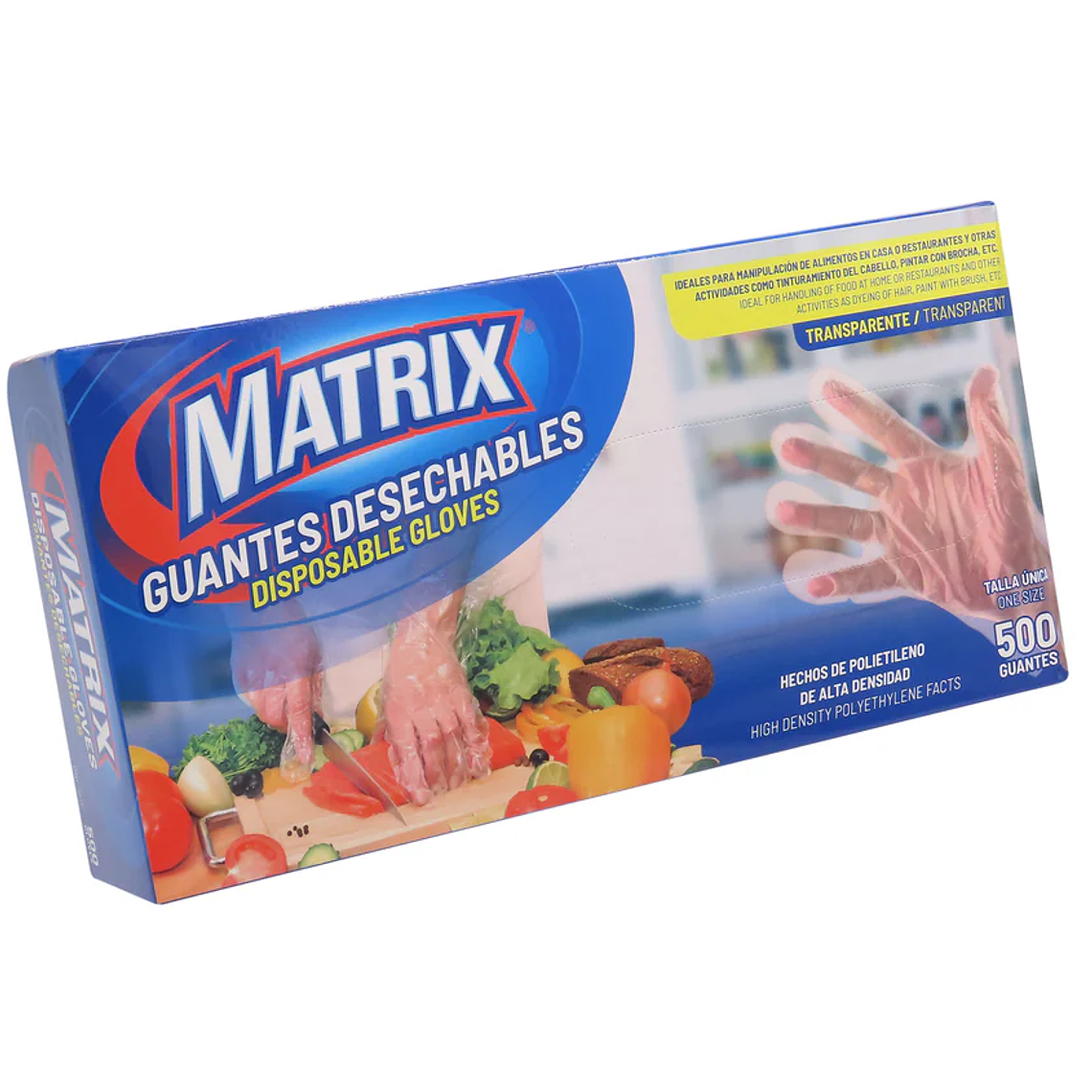 Caja de 500 guantes de polietileno 1
