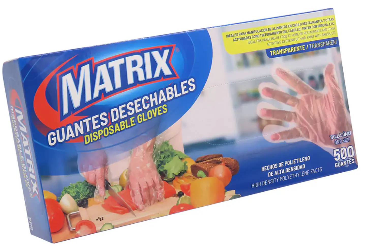 Caja de 500 guantes de polietileno 1