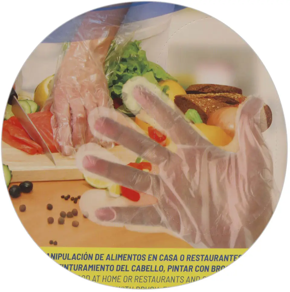 Caja de 500 guantes de polietileno 2