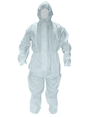 Overol desechable microporoso XL