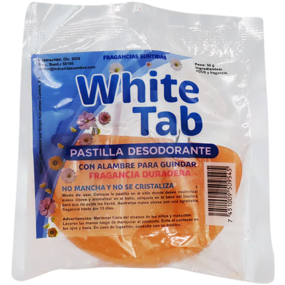 Pastilla de olor con gancho 2oz 1