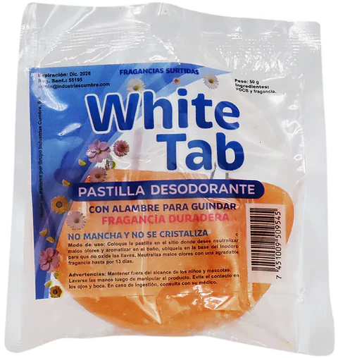 Pastilla de olor con gancho 2oz