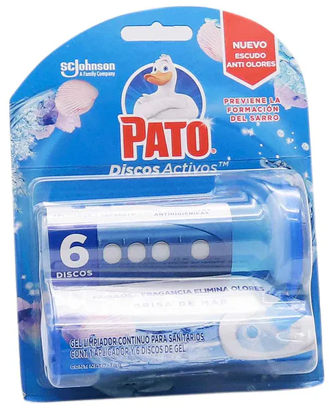 Gel limpiador continuo para sanitarios