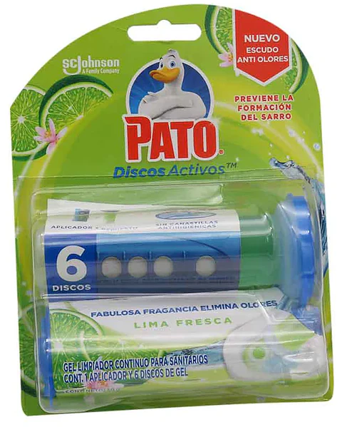 Gel limpiador continuo para sanitarios