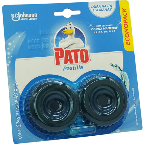 Pastilla limpiadora de sanitarios