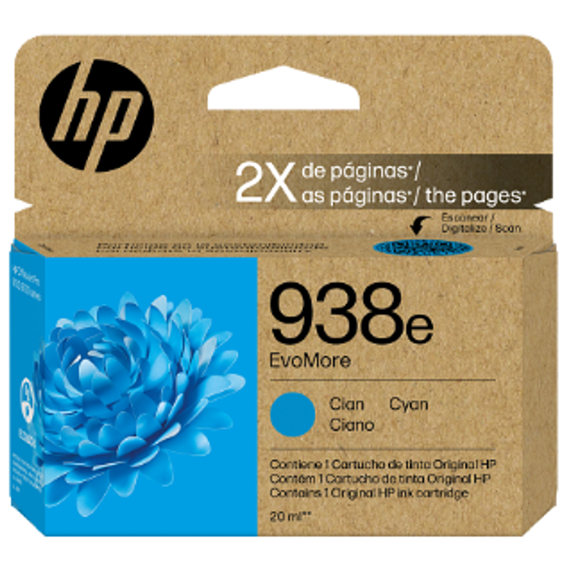 Tintas HP 938e 2