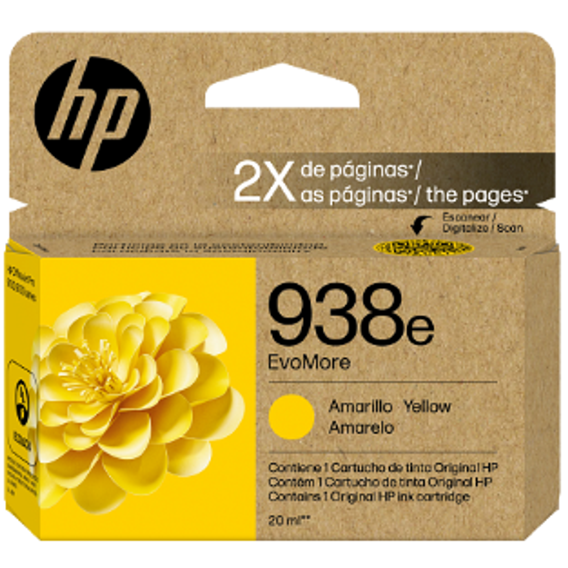 Tintas HP 938e 4