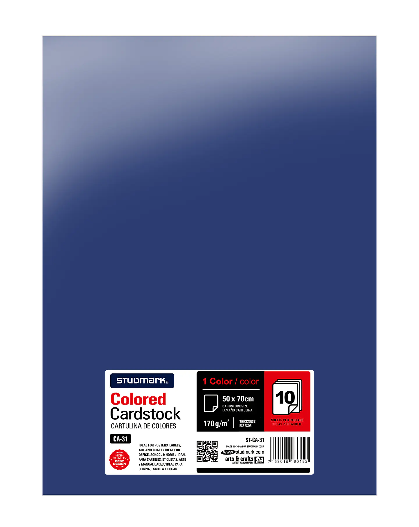 Paquete de 10 cartulinas 50 x 70 cm 3