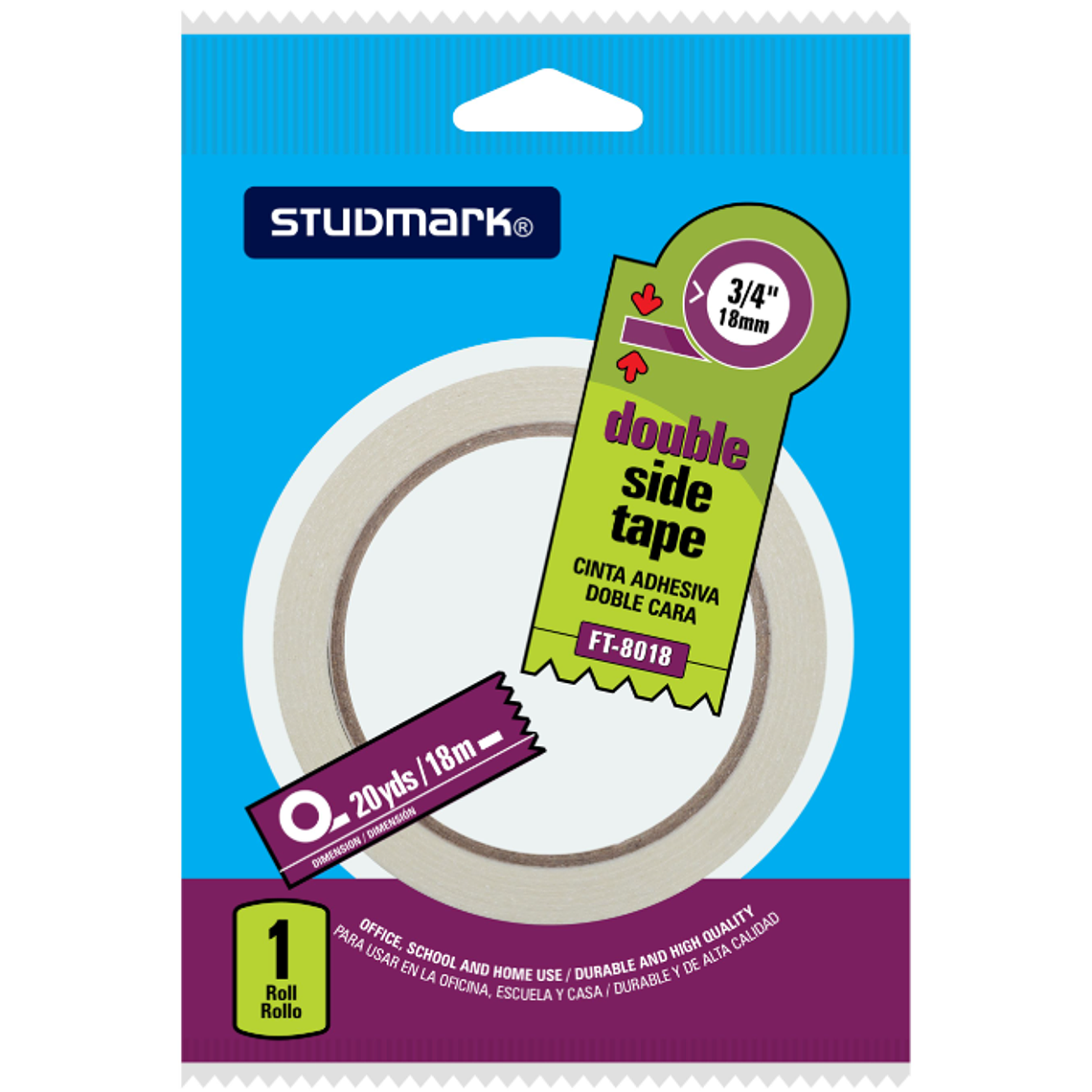 Cinta de montaje doble contacto Studmark de Foam 3