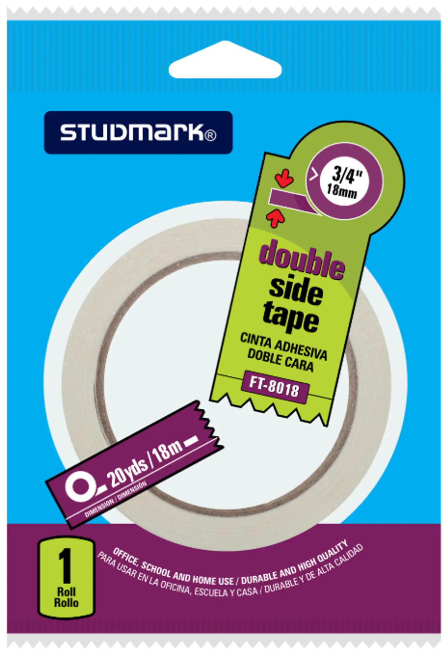 Cinta de montaje doble contacto Studmark de Foam 3