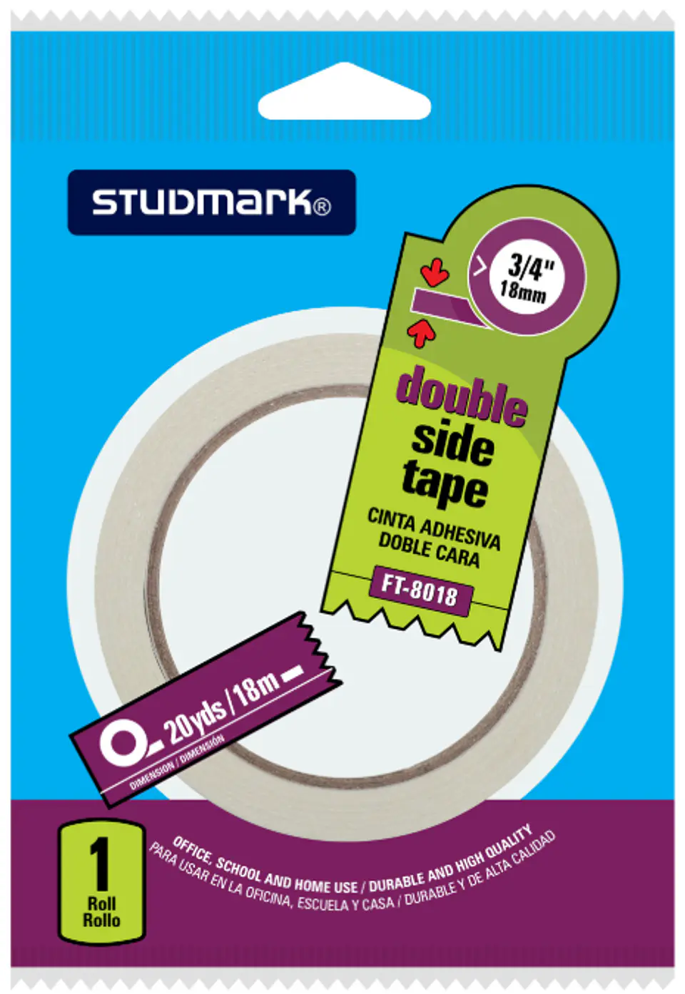 Cinta de montaje doble contacto Studmark de Foam 3