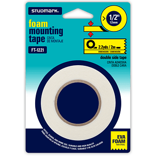 Cinta de montaje doble contacto Studmark de Foam
