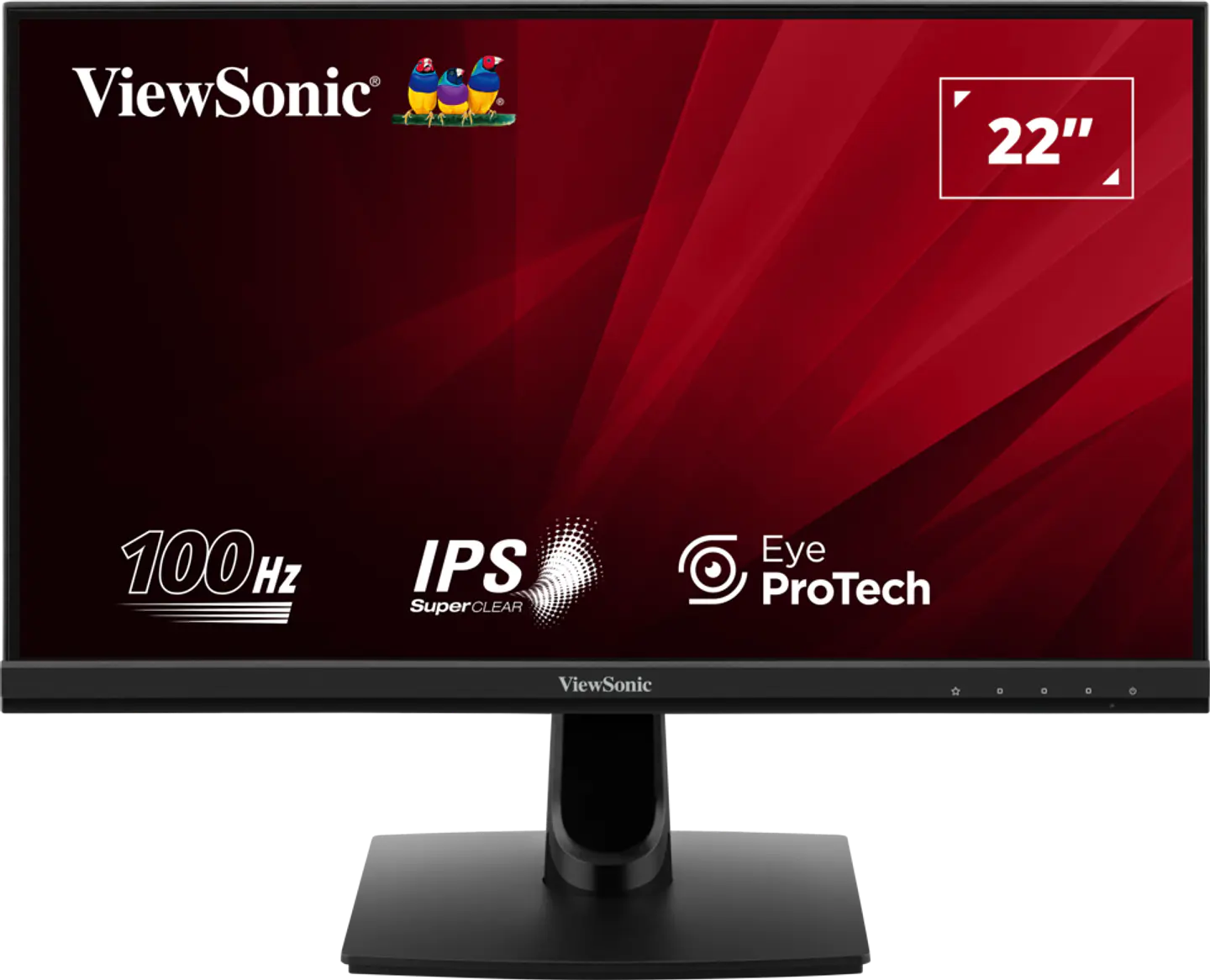 ViewSonic VA2214-H 22” Full HD 100Hz Monitor with Frameless Design 1