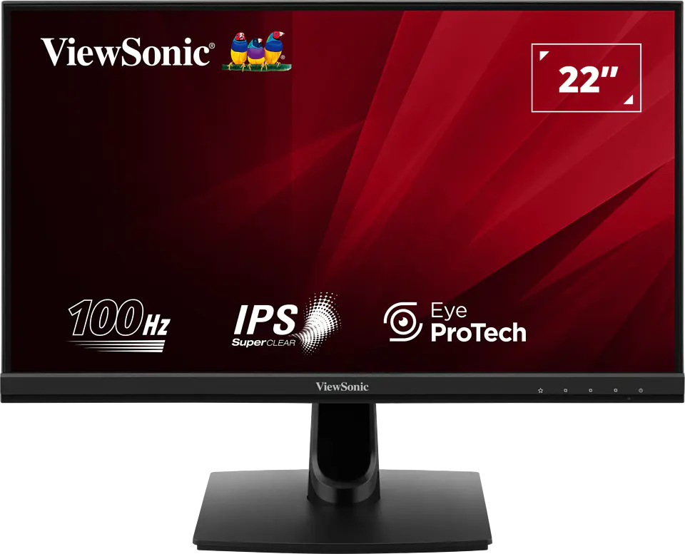 ViewSonic VA2214-H 22” Full HD 100Hz Monitor with Frameless Design 1
