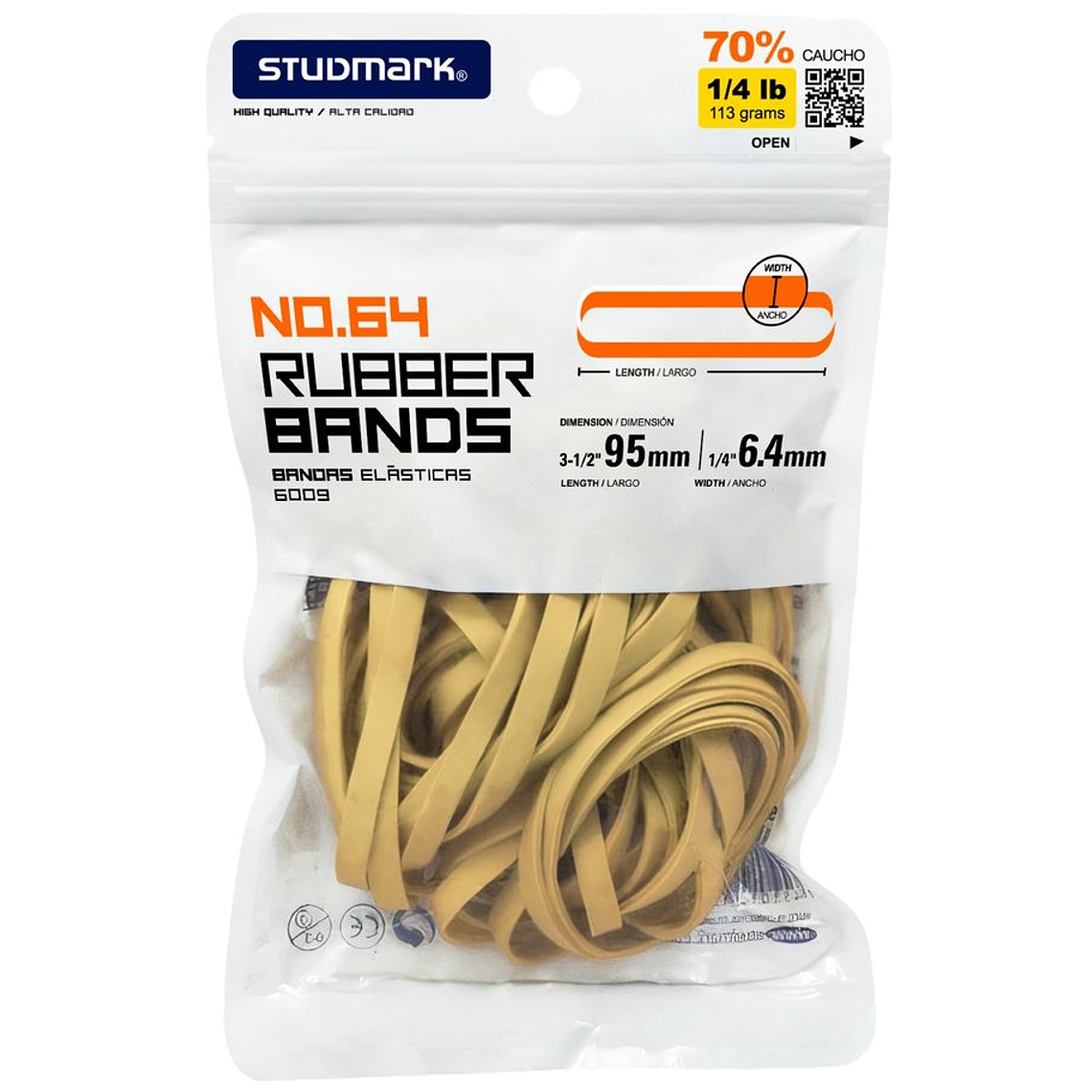 Paquete de ligas Studmark N.64 ST-06009 1