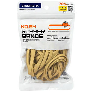 Paquete de ligas Studmark N.64 ST-06009