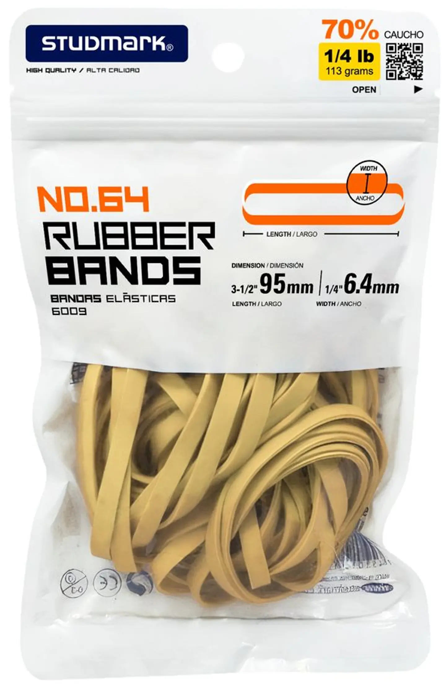 Paquete de ligas Studmark N.64 ST-06009 1