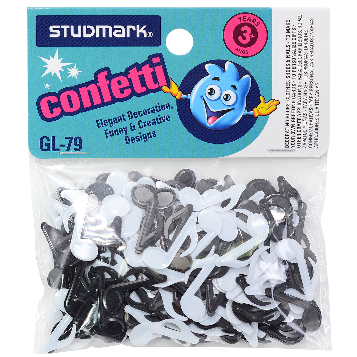 Confeti notas musicales 1