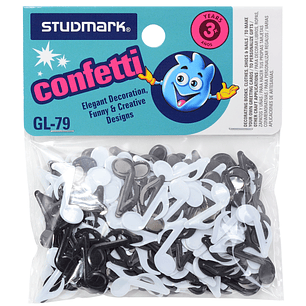 Confeti notas musicales