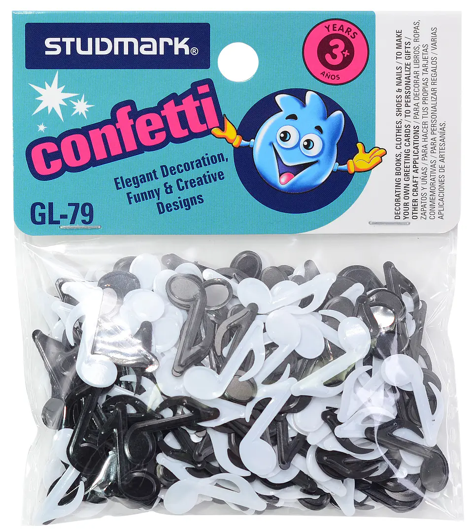 Confeti notas musicales 1