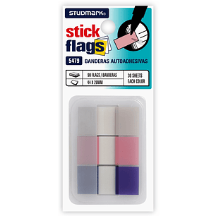 Banderitas Studmark con dispensador