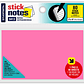 Notas autoadhesivas Neón 75 x 125mm - Miniatura 3