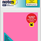 Notas autoadhesivas Neón multicolor 75 x 75mm 100 hojas - Miniatura 2