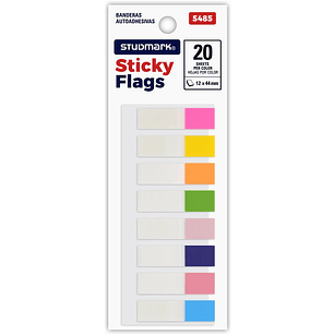 Notas banderitas 12 x 44mm
