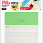 Notas adhesivas 