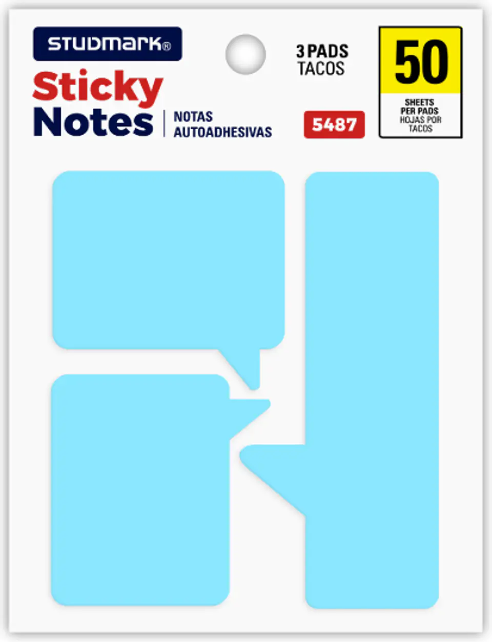 Notas adhesivas diseño burbujas 2