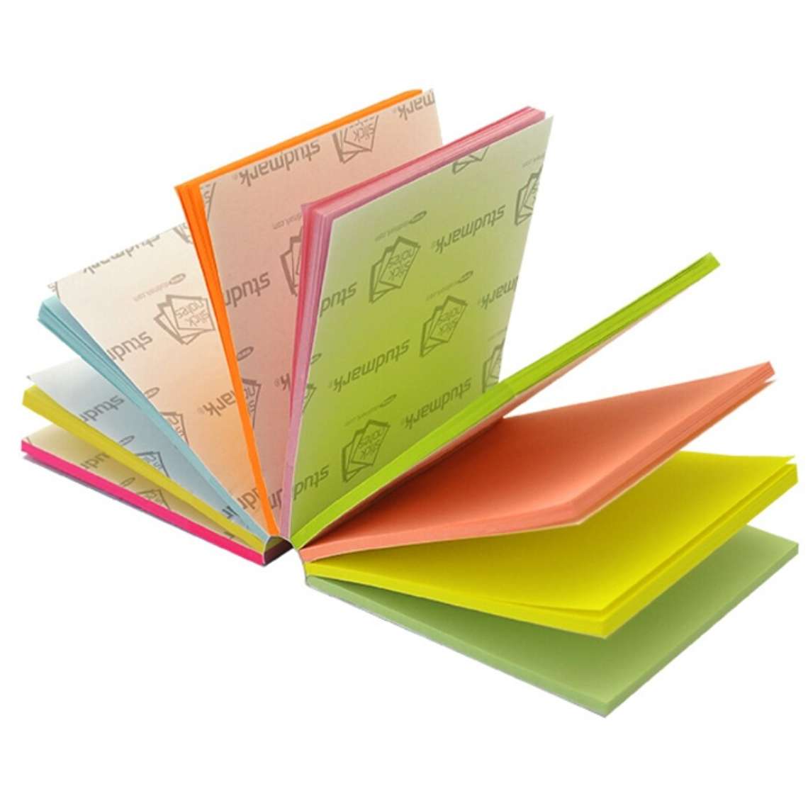 Notas adhesivas Studmark de 9 colores 2