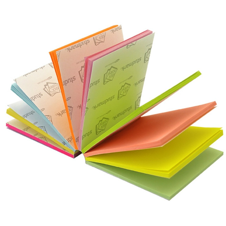 Notas adhesivas Studmark de 9 colores 2