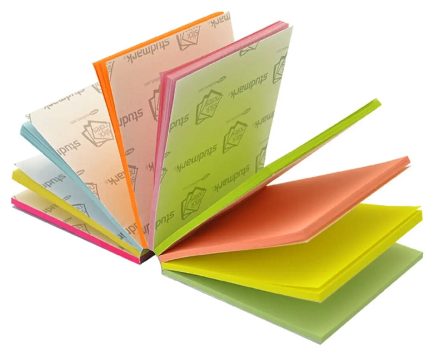 Notas adhesivas Studmark de 9 colores 2