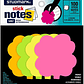 Notas adhesivas Studmark 25 hojas de cuatro colores diferentes - Miniatura 1