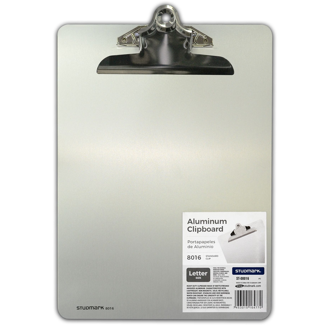 Tabla de inventario de aluminio 1