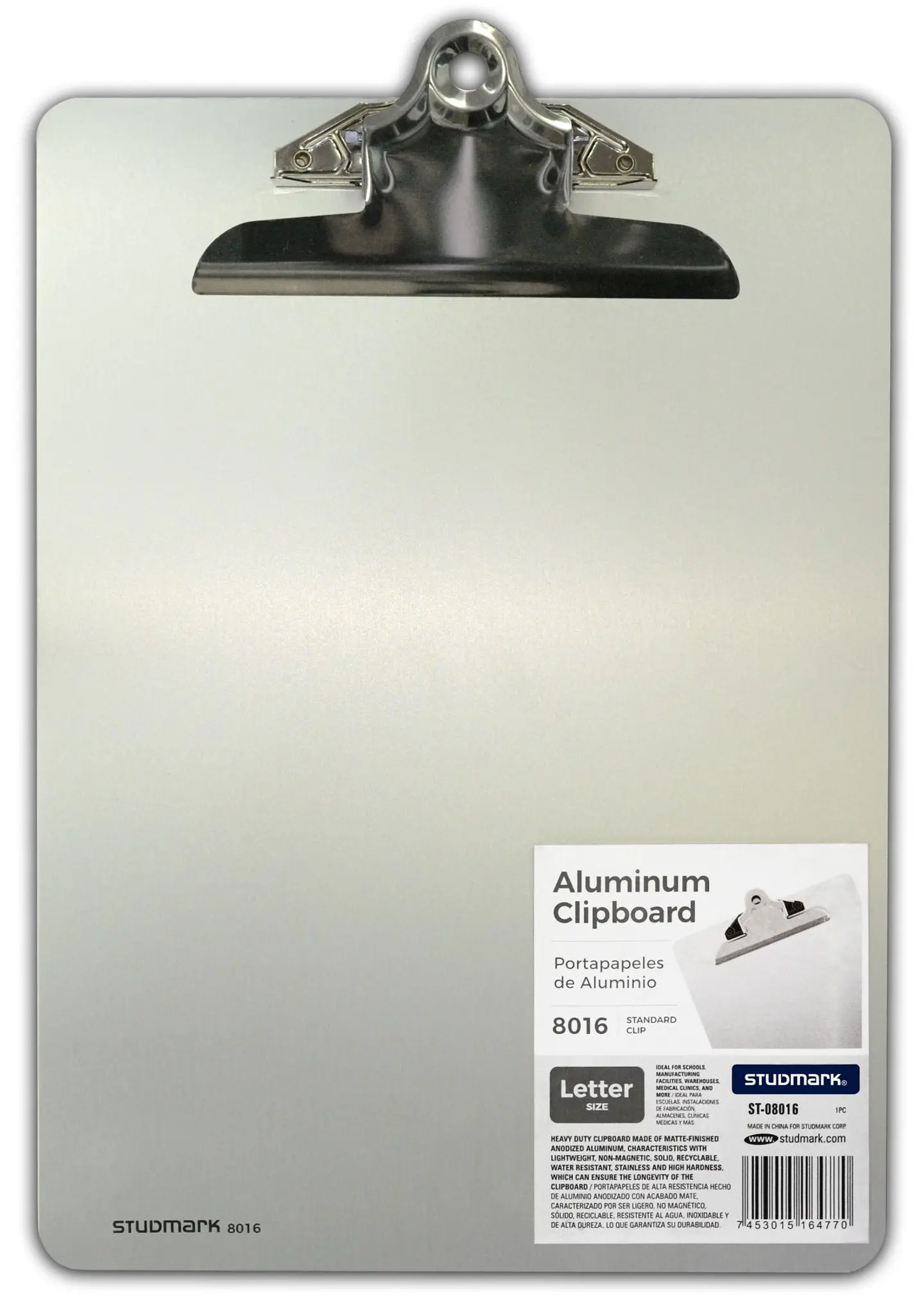 Tabla de inventario de aluminio 1