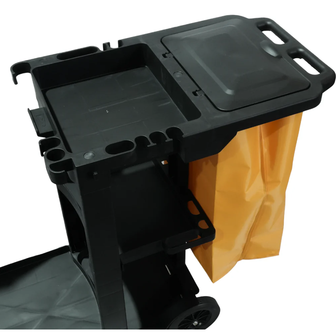 Carro de limpieza SiClean ideal para hoteles en negro 3