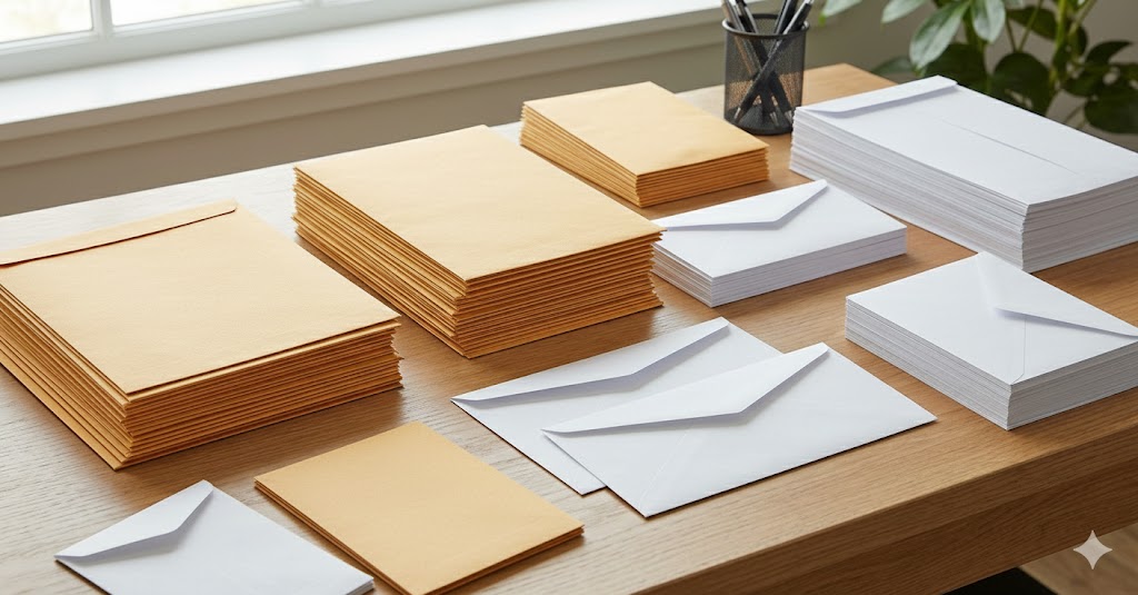 Sobres Manila y blancos