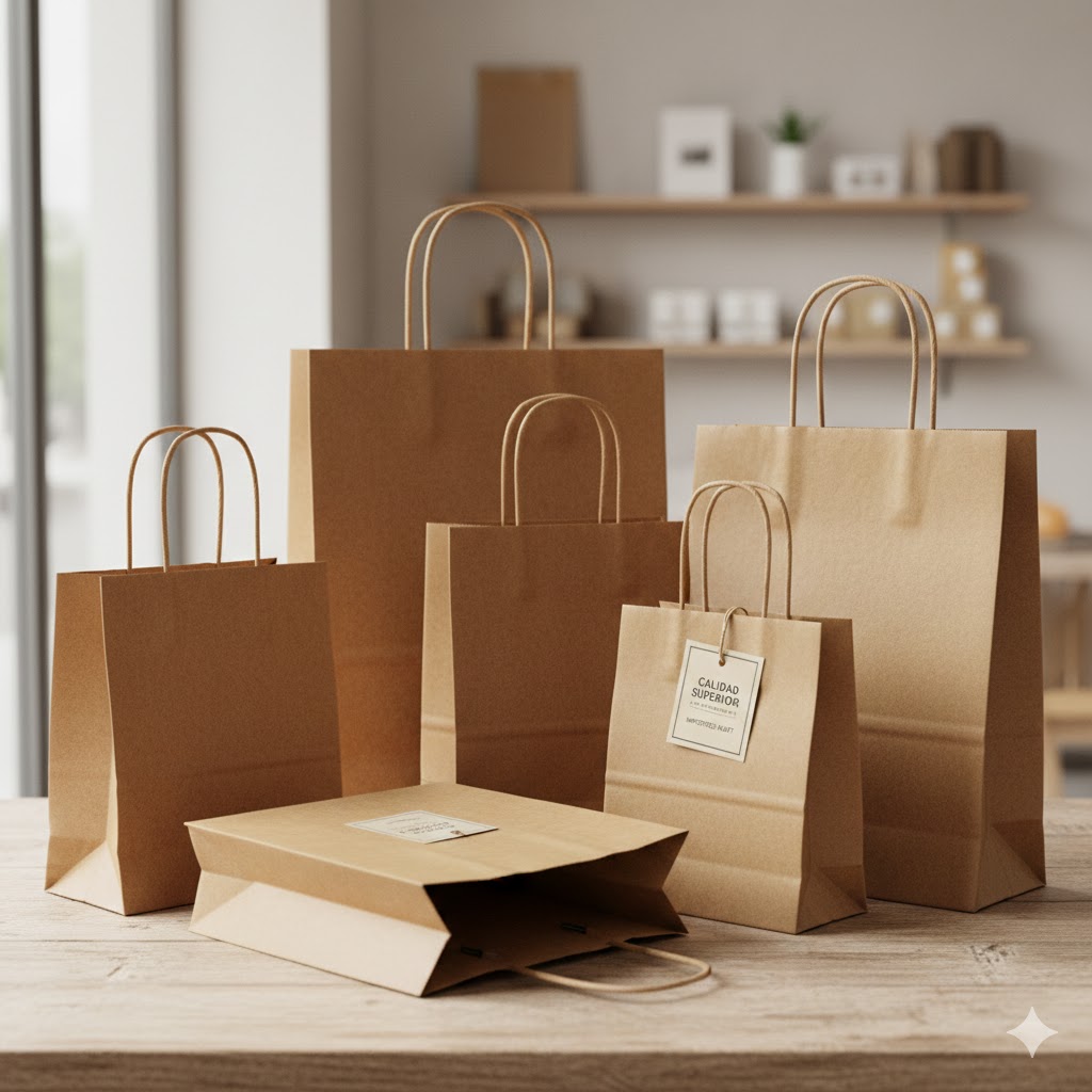 Bolsas Kraft importadas