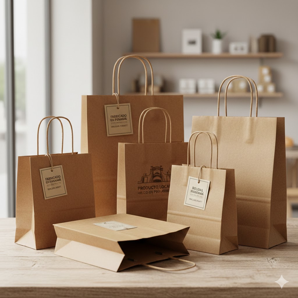 Bolsas Kraft fabricación local