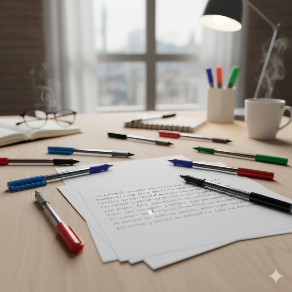 Bolígrafos