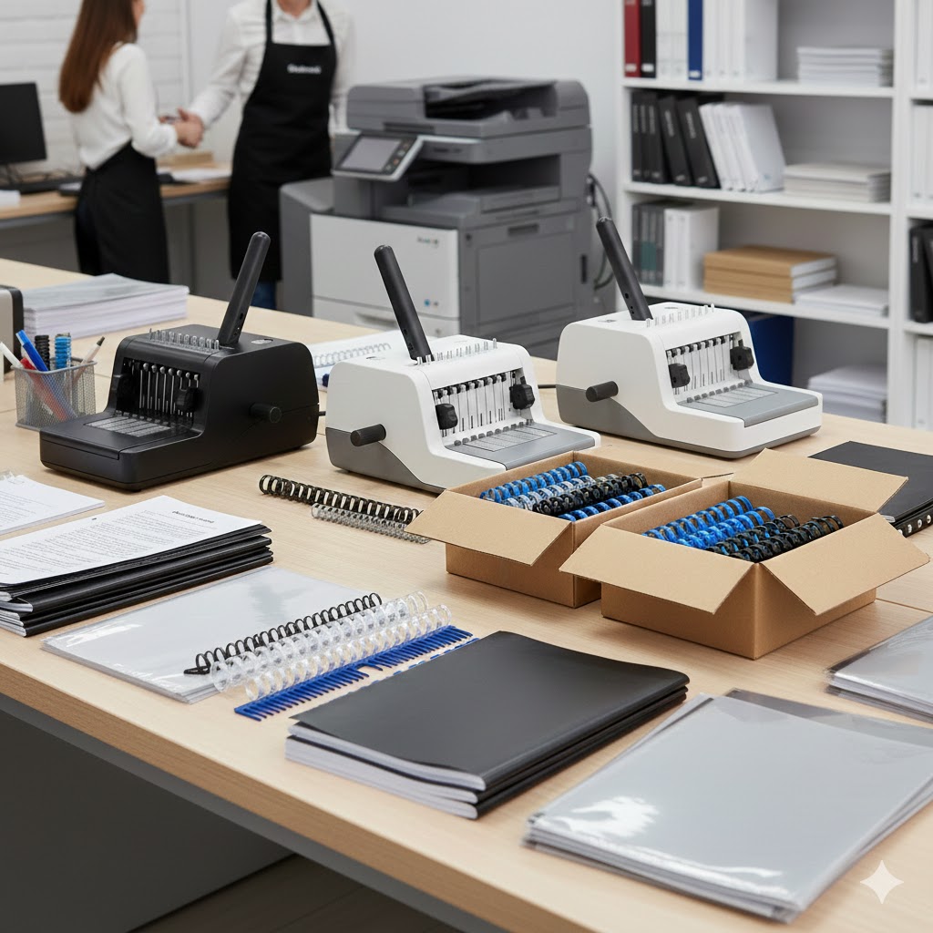 Máquinas para encuadernar