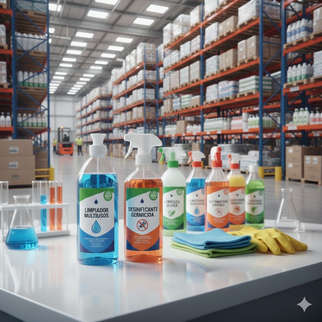 Químicos para limpieza y desinfección