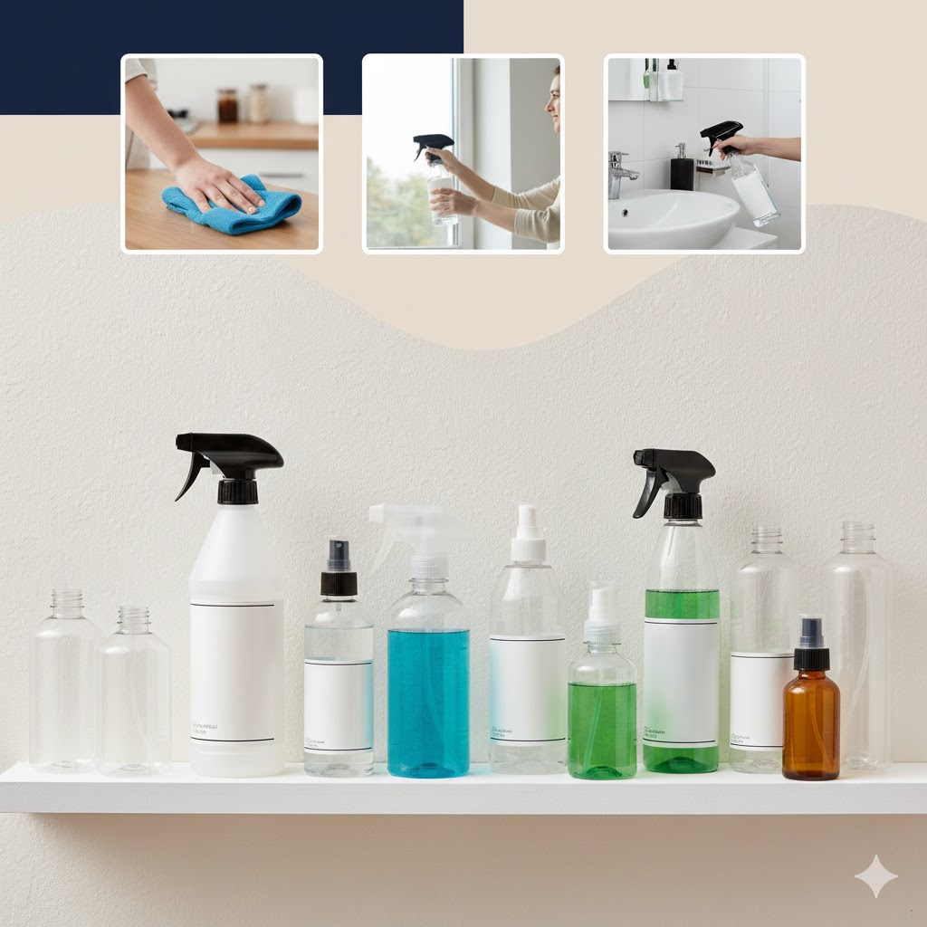 Rociadores y envases