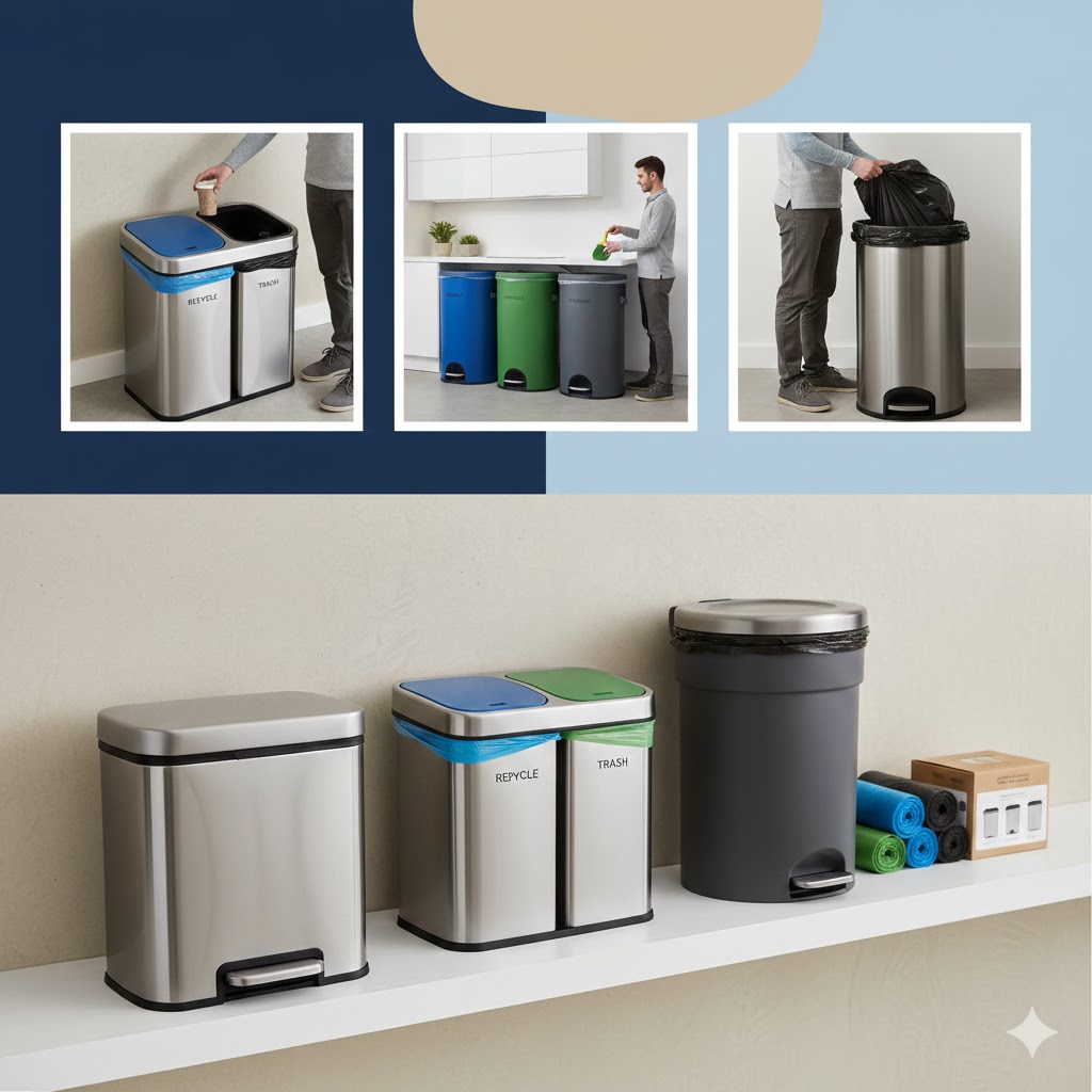 Recipientes para basura