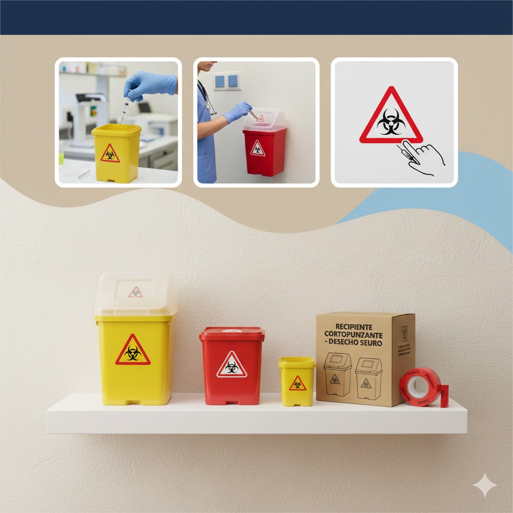 Recipiente Cortopunzante